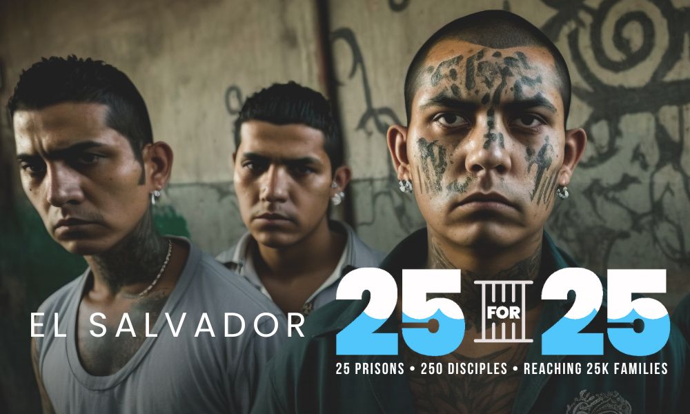 El Salvador 25 for 25 campaign - providing safe and living water to 25 prisons in El Salvador